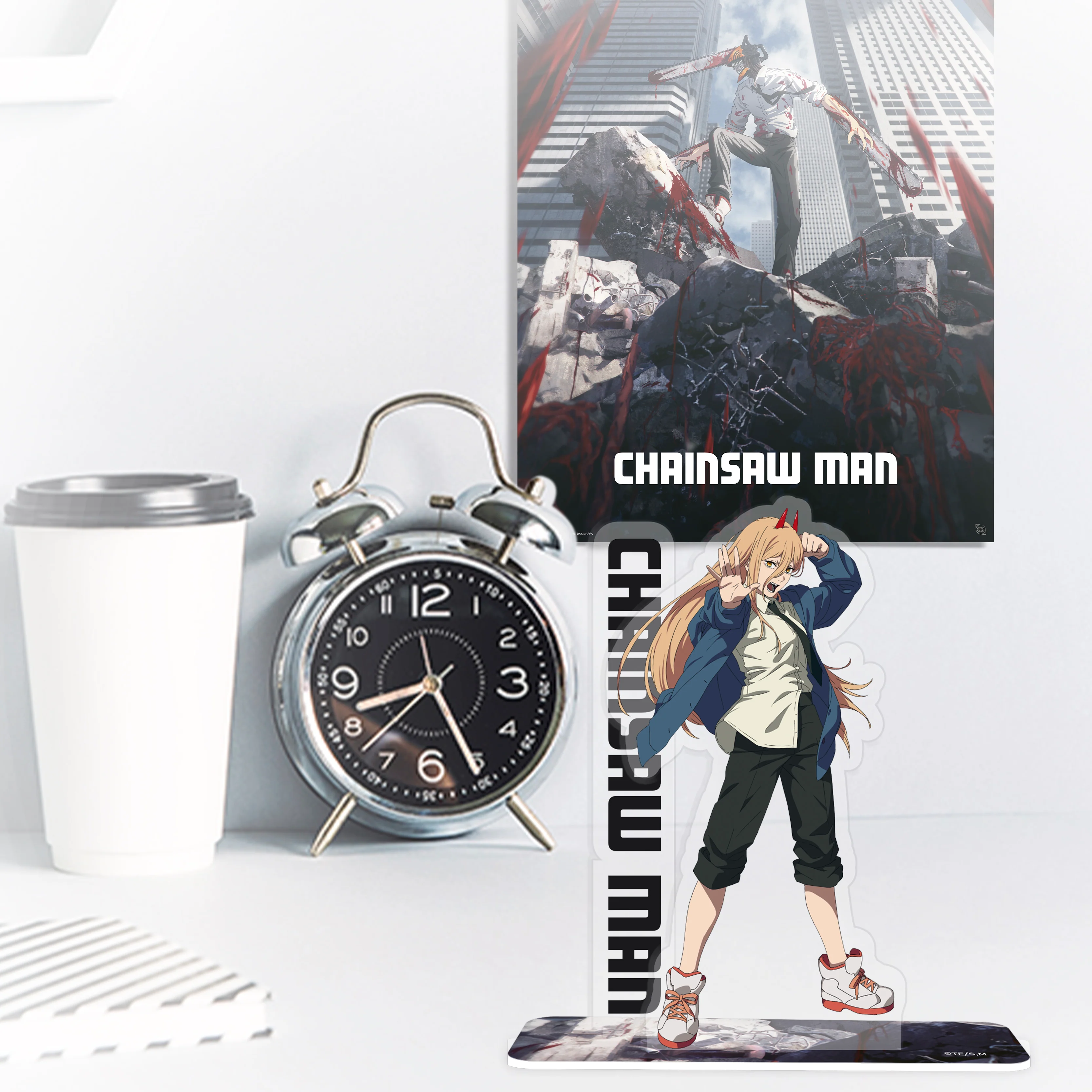 ABYstyle Chainsaw Man Power  7" Acryl® Acrylic Stand Model Figure Anime - Image 3