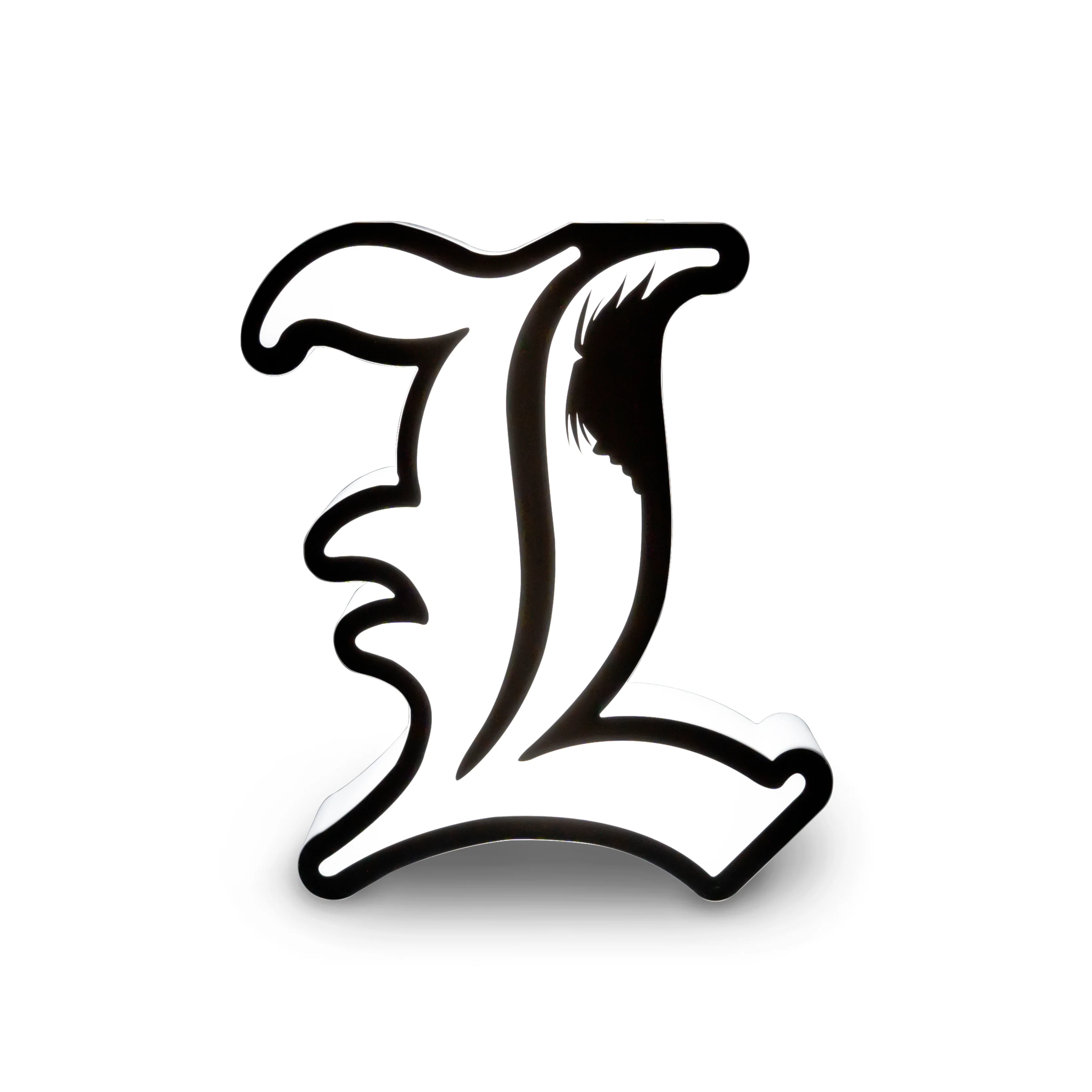 ABYstyle Death Note "L" Lamp Decorative Portable Led 8.26" x 7.08" x 2.36" - Image 5