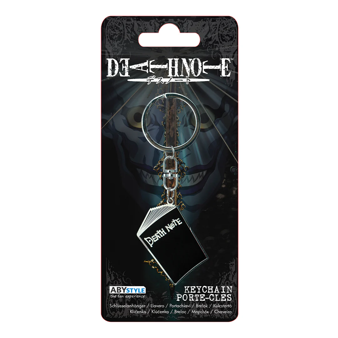 ABYstyle Death Note Notebook 3D Metal Keychain 1.61" x 1.10" - Image 4