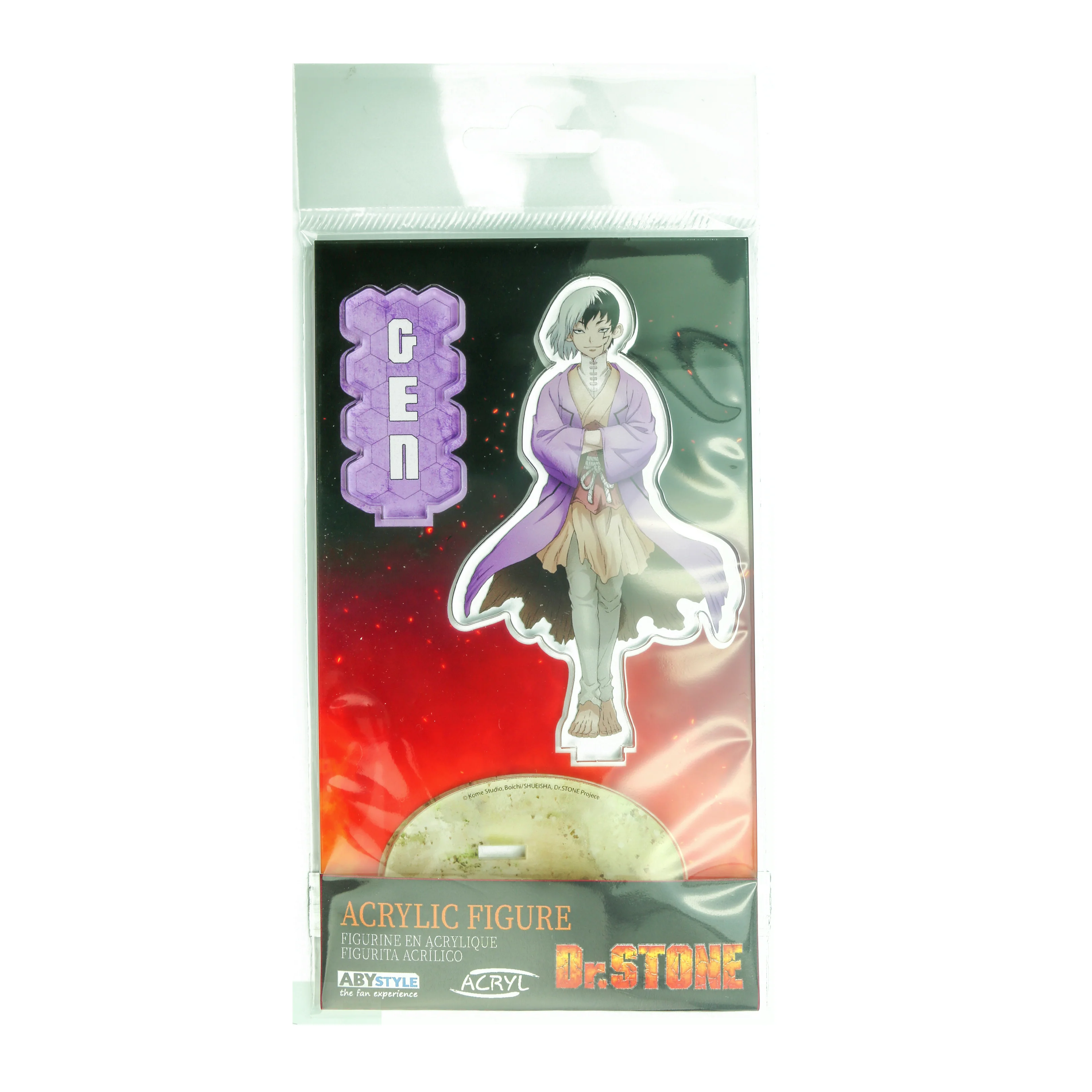 ABYstyle Dr. Stone Gen Acryl® Stand Figure Model 4" Tall Anime Manga - Image 2