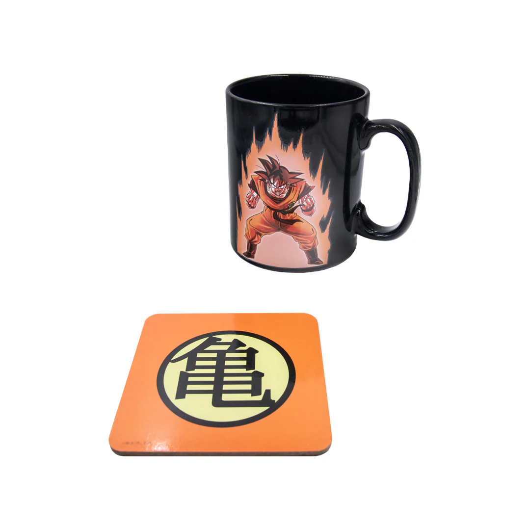 ABYstyle Dragon Ball Z  Gift Set Goku Heat Change Mug and Coaster - Image 6