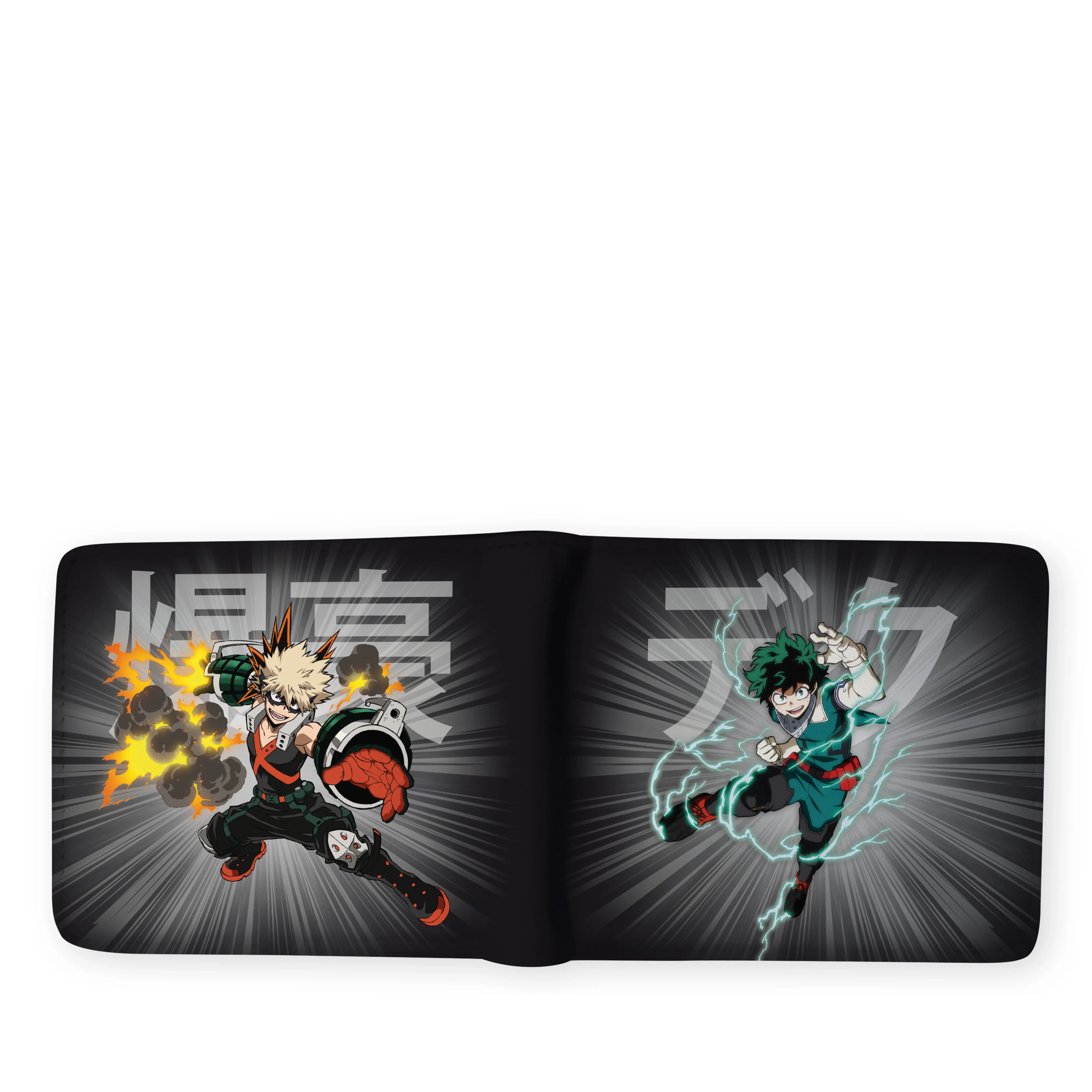 ABYstyle My Hero Academia Izuku & Bakugo Premium Bi-Fold Multipurpose Wallet - Image 3