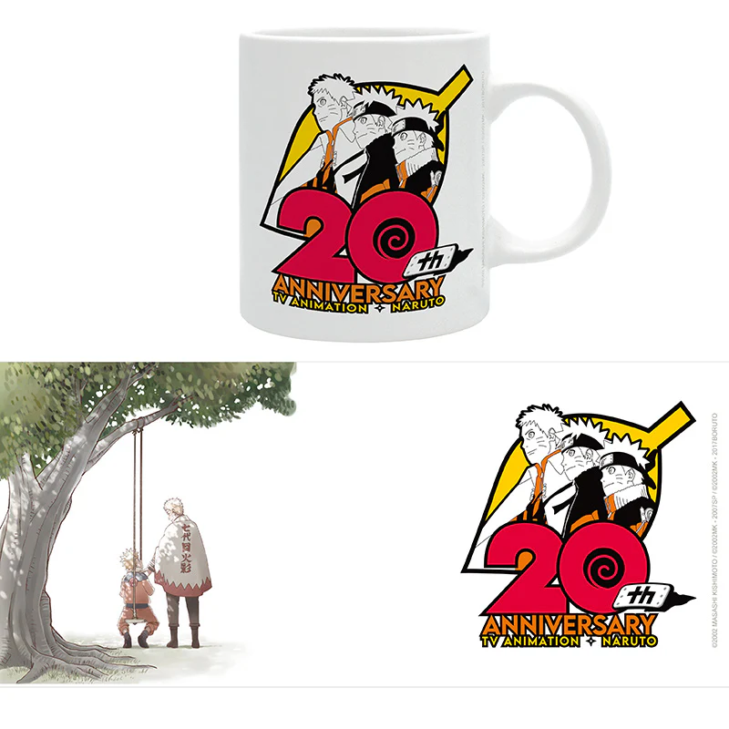 ABYstyle Naruto Shippuden 20th Anniversary Ceramic Mug 11 Fl Oz - Image 5