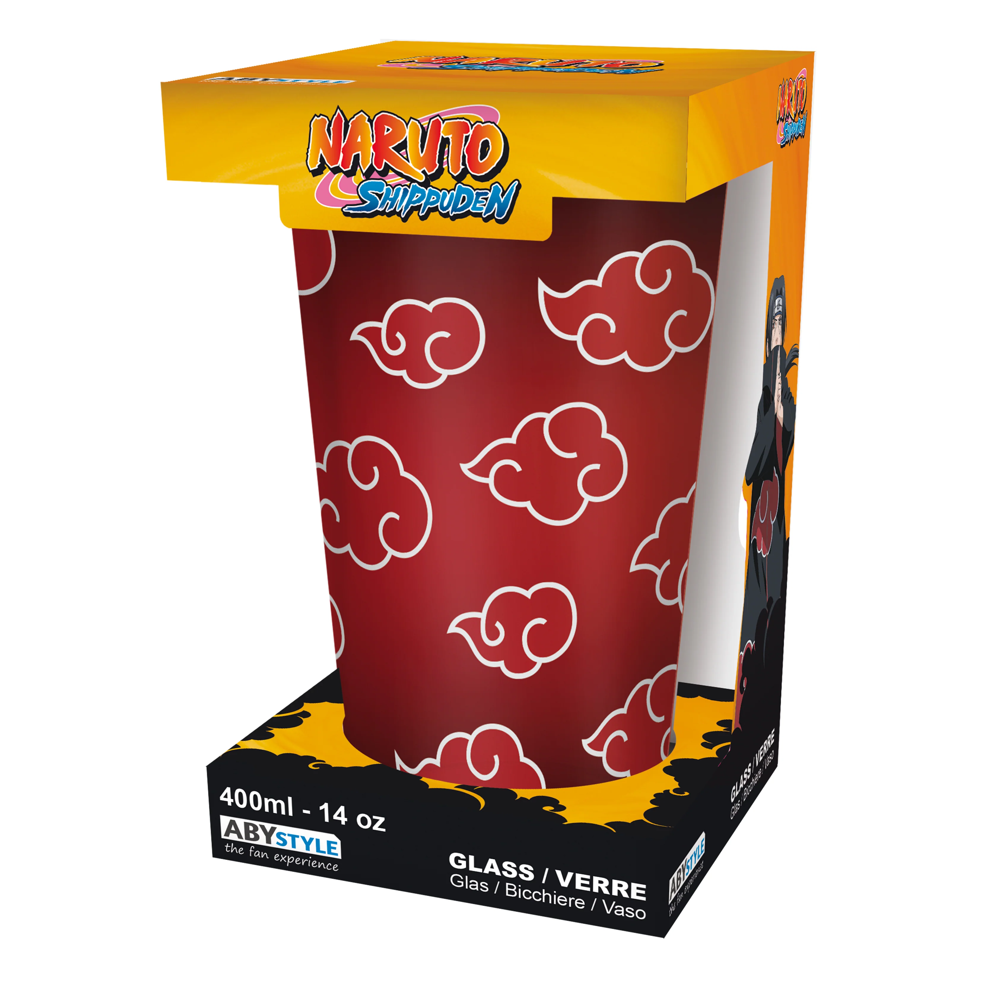 ABYstyle Naruto Shippuden Akatsuki Printed XXL Glass 16 Fl Oz - Image 4