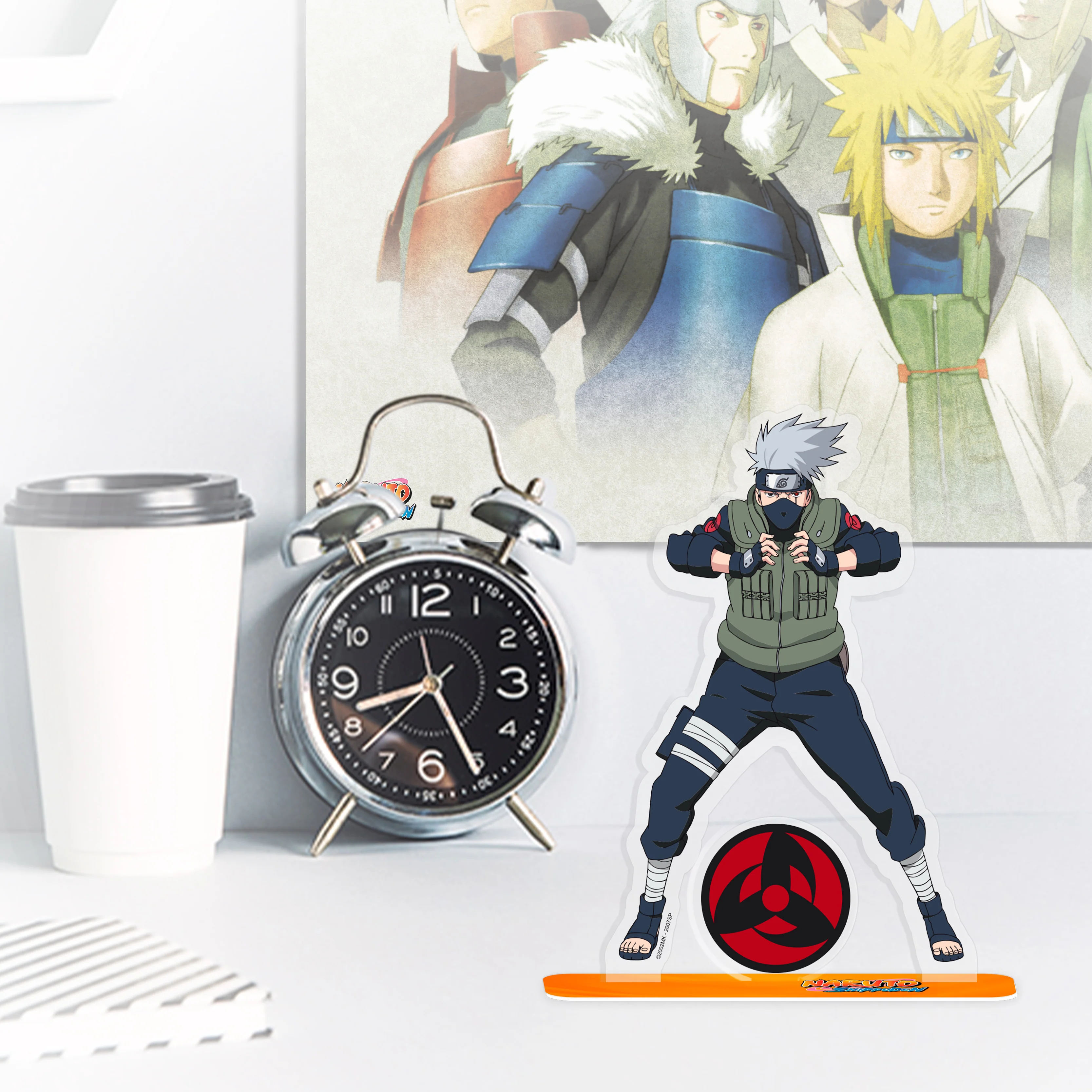 ABYstyle Naruto Shippuden Kakashi Hatake  4" Acryl® Acrylic Stand Model Figure - Image 3