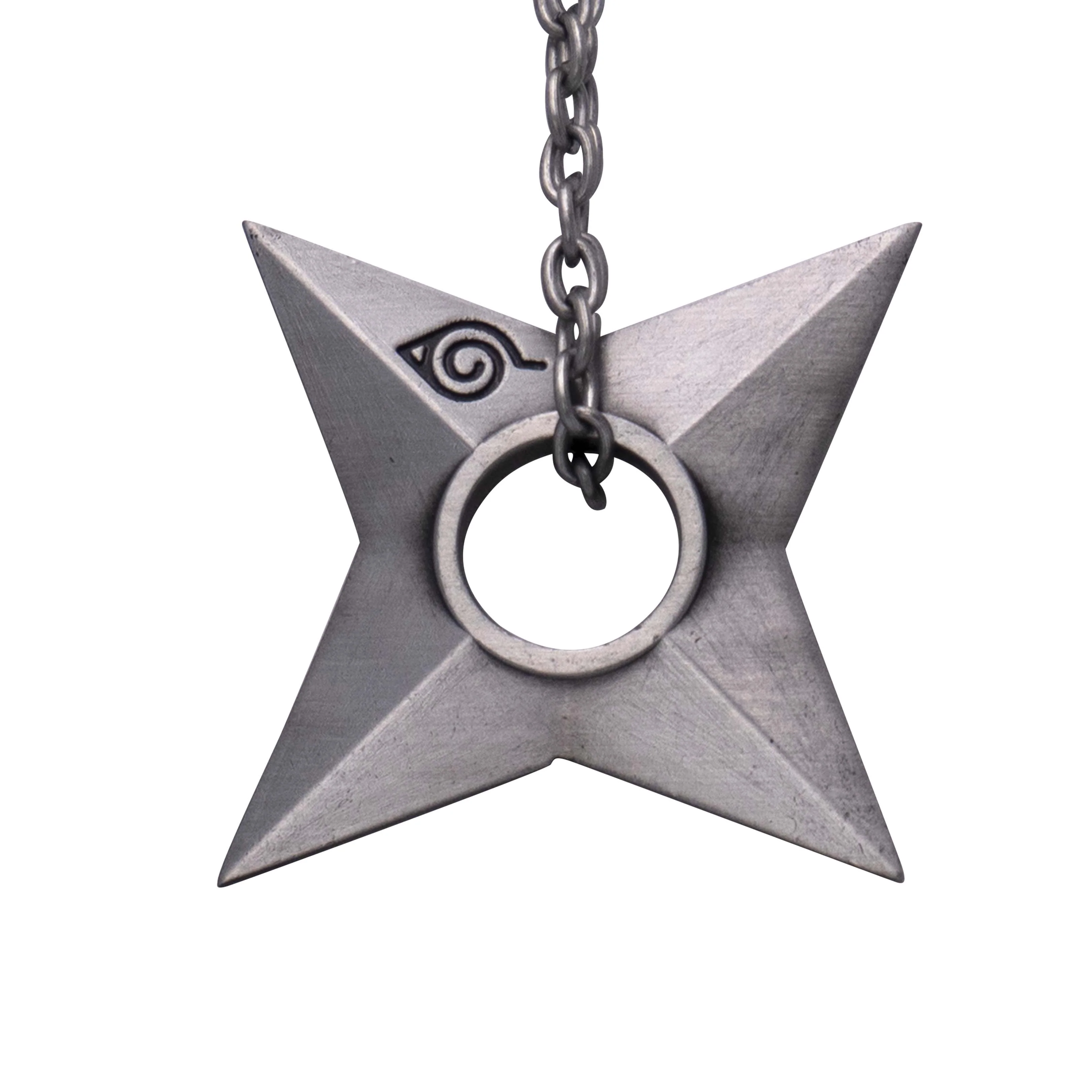 ABYstyle Naruto Shippuden Konoha Metal Keychain 1.3" x 1.3" - Image 4