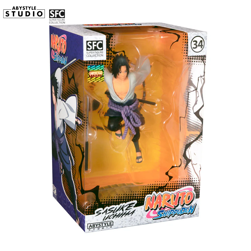 ABYstyle Studio Naruto Shippuden Sasuke Uchiha SFC Figure - Image 11