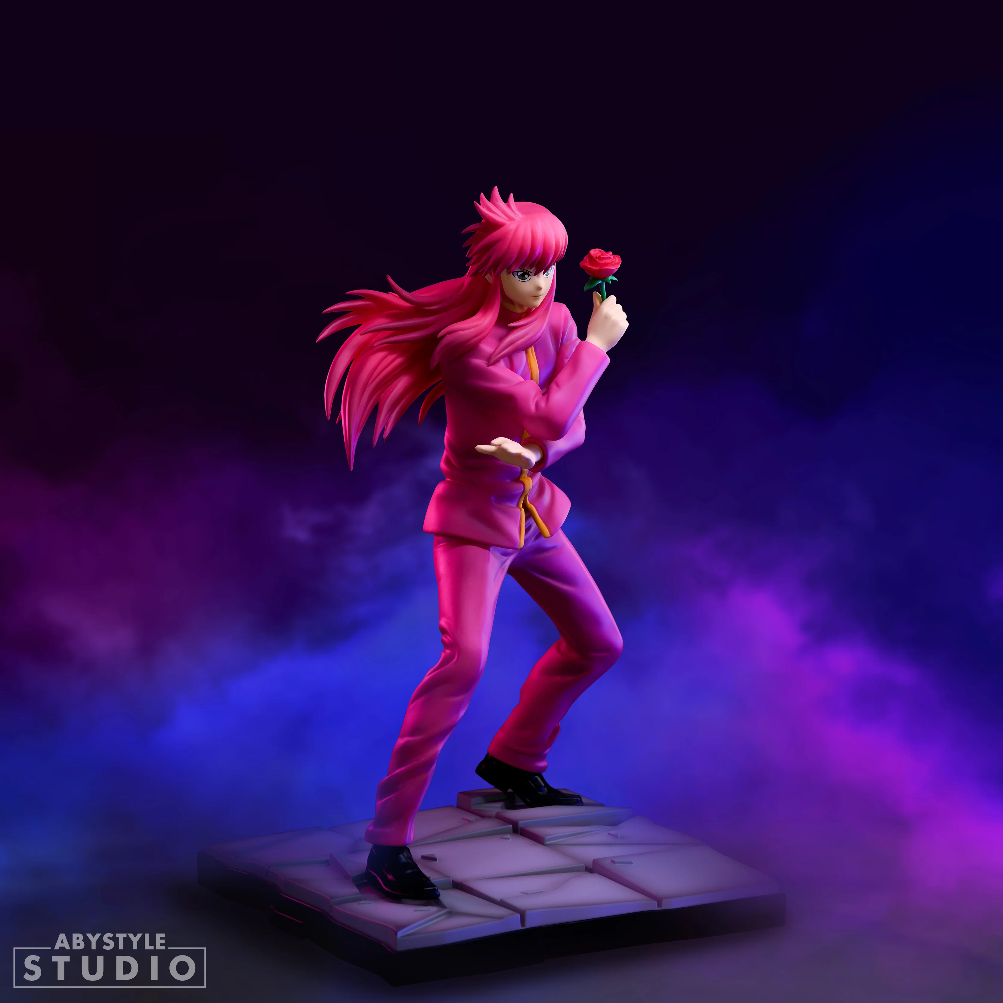 ABYSTYLE Studio Yu Yu Hakusho Kurama 6.3" Tall SFC Collectible PVC Figure - Image 3