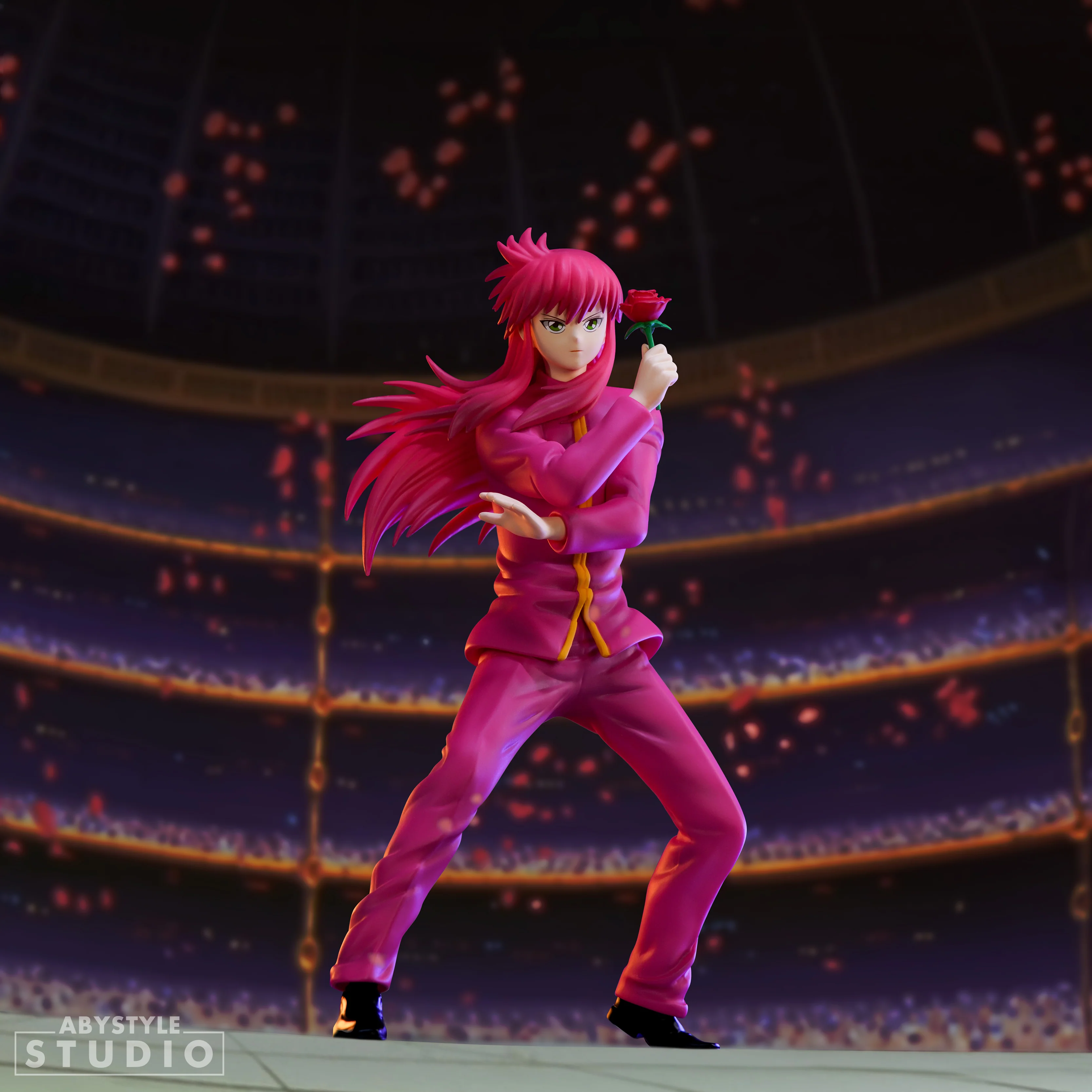ABYSTYLE Studio Yu Yu Hakusho Kurama 6.3" Tall SFC Collectible PVC Figure - Image 4