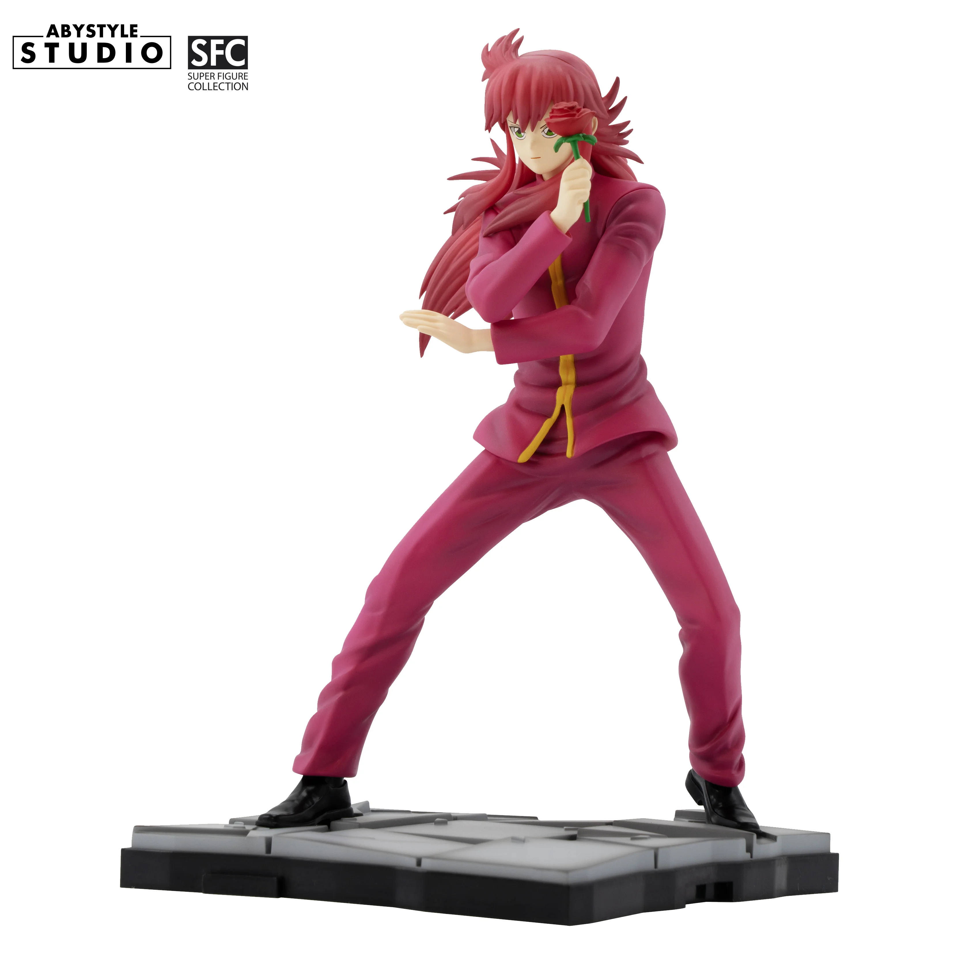 ABYSTYLE Studio Yu Yu Hakusho Kurama 6.3" Tall SFC Collectible PVC Figure - Image 9