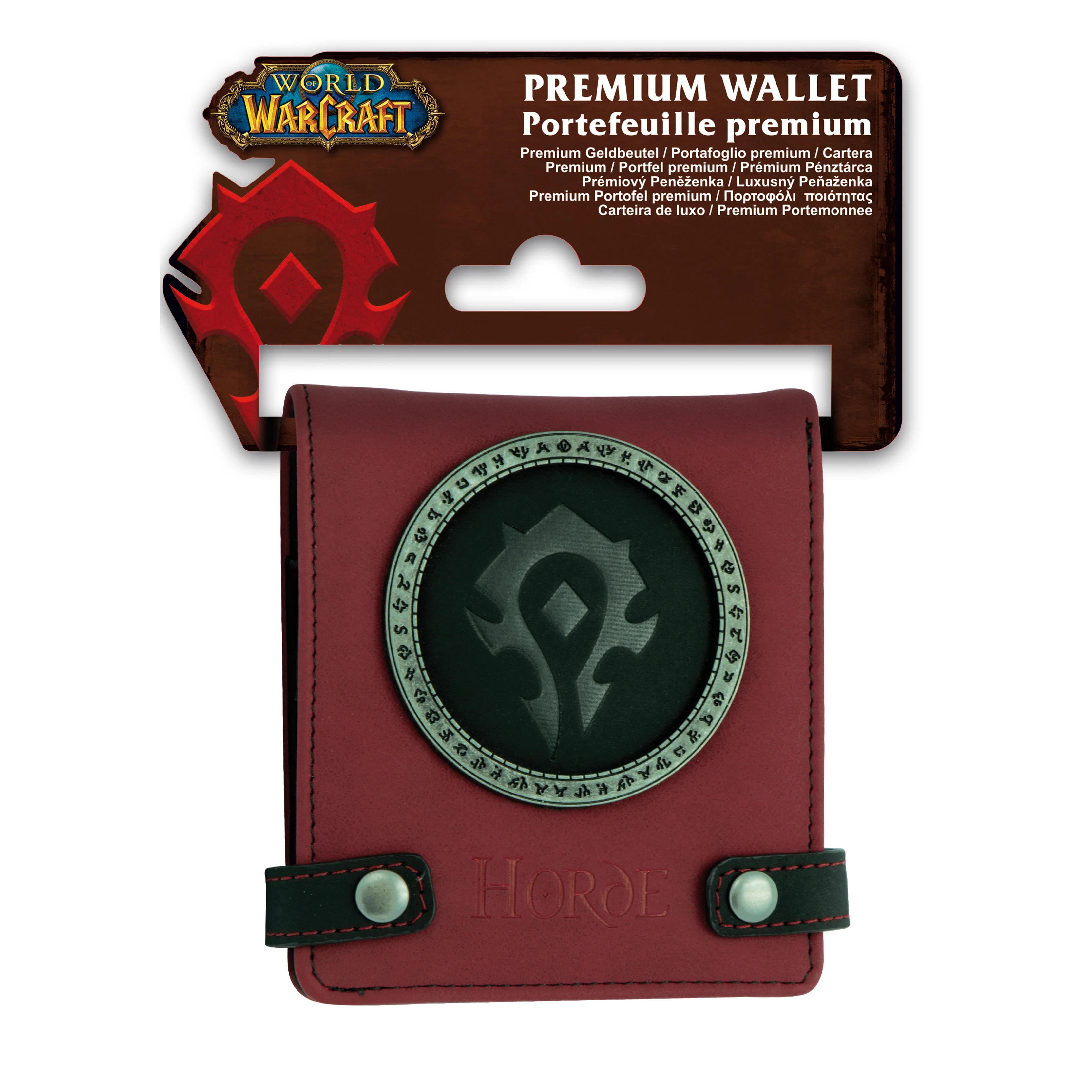 ABYstyle World of Warcraft Bi-Fold Multipurpose Wallet Horde Premium 3.74" x 4.3" - Image 6