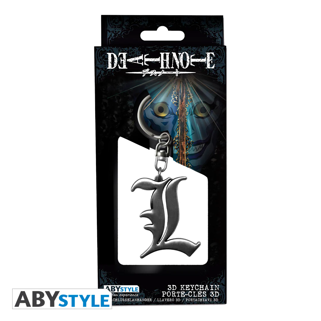 Death Note - "L" 3D Keychain - Image 3