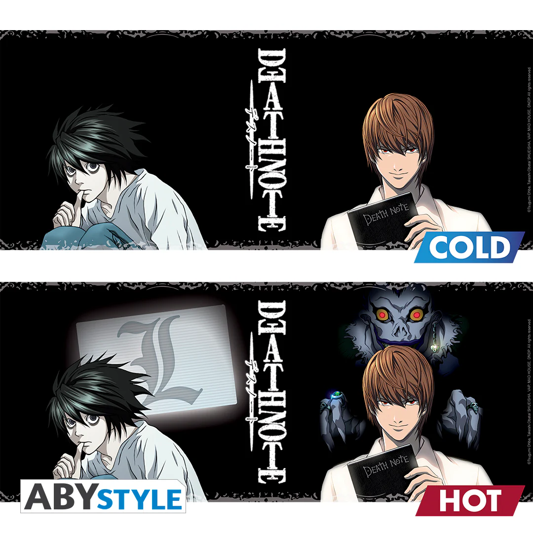 Death Note - Kira & L Magic Mug - Image 4