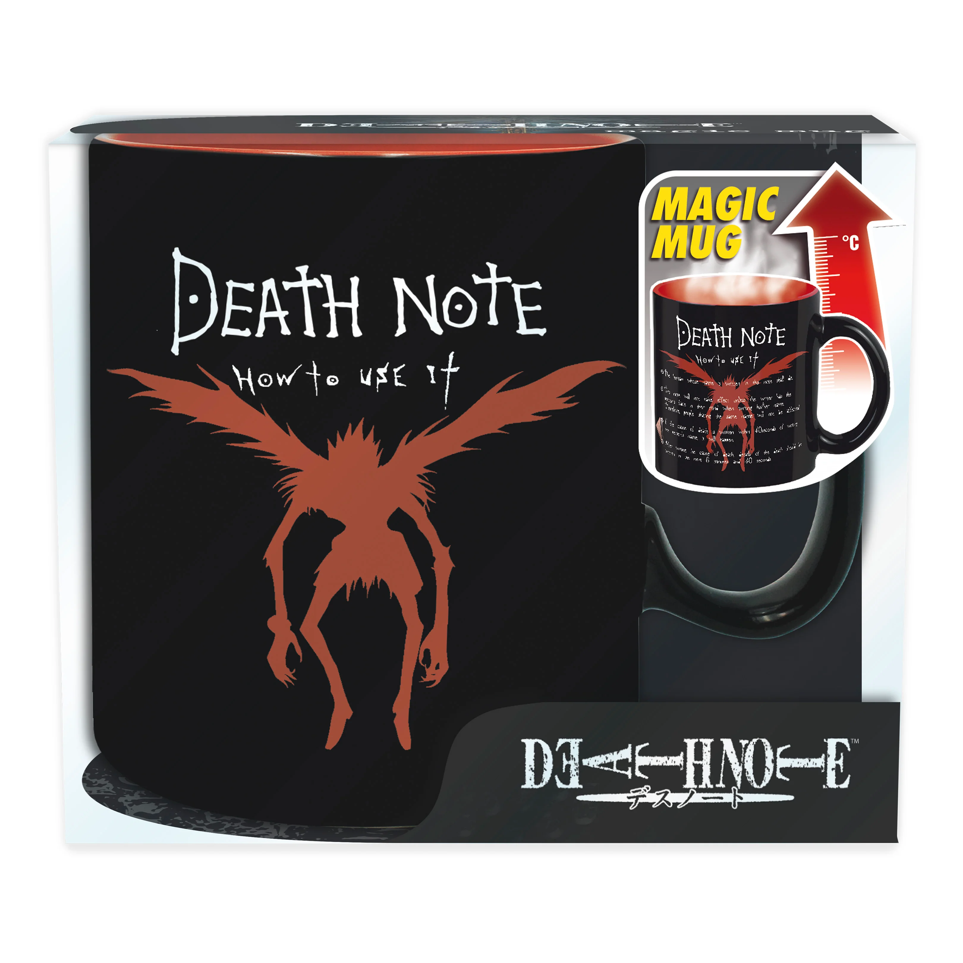 Death Note - Light and Ryuk Heat-change Mug, 16 oz. - Image 4