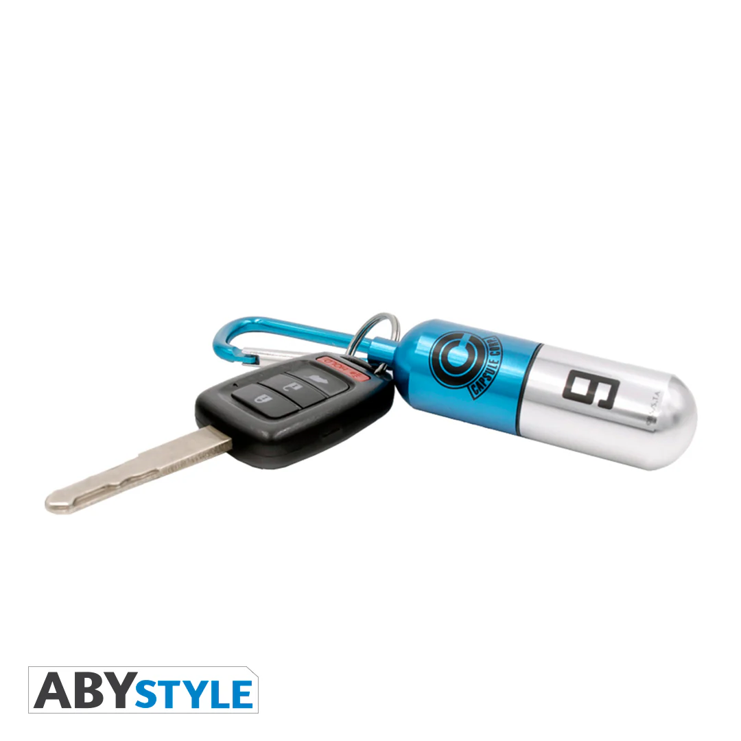 Dragon Ball Z - Blue Capsule Corp. Keychain - Image 3