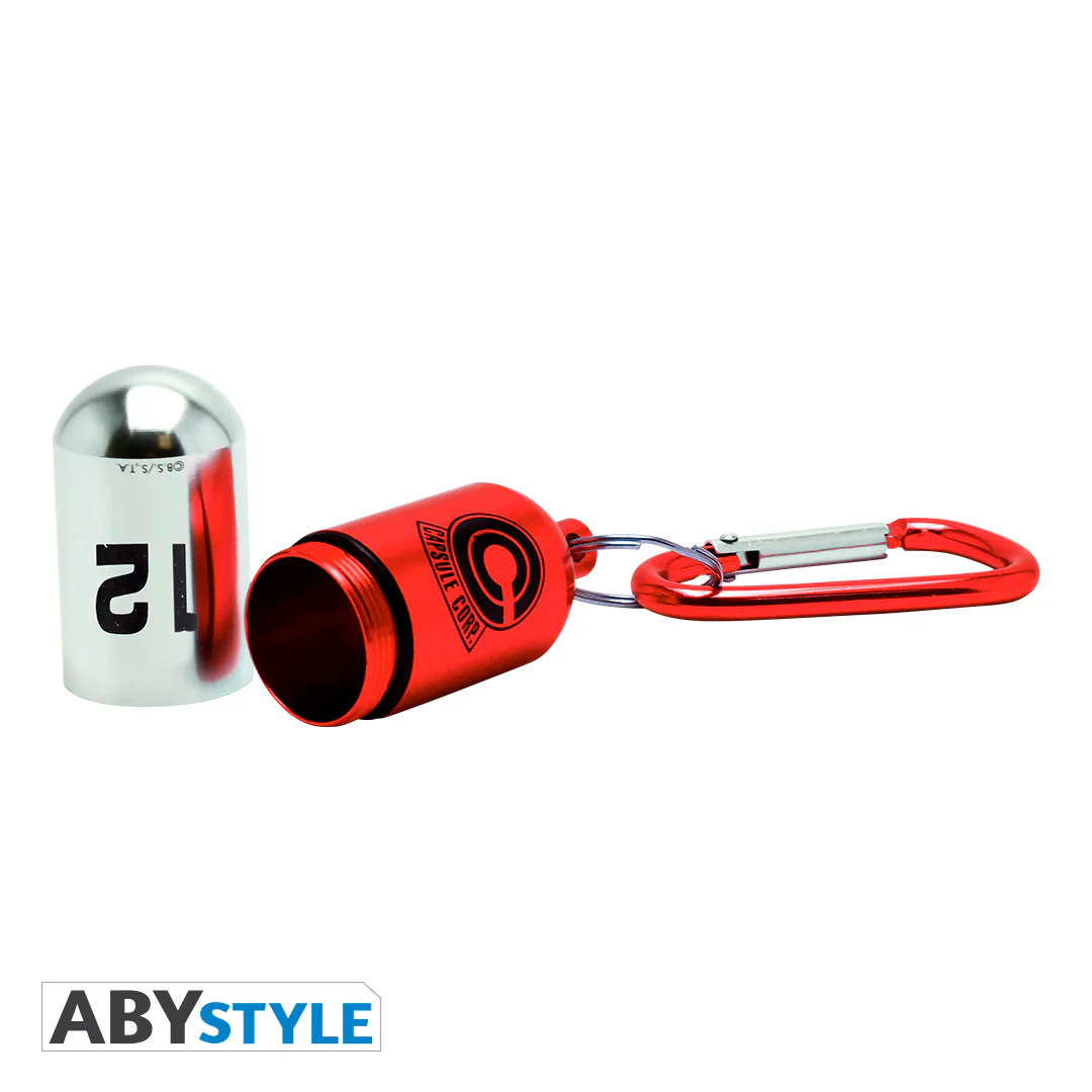 Dragon Ball Z - Red Capsule Corp. Keychain - Image 4