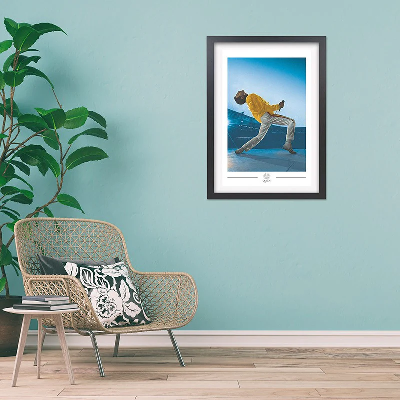 GB eye 16.5x23 MDF Frame A2, FSC Black Wood Poster Frame, scratch proof glazing, Horizontal and Vertical - Image 6