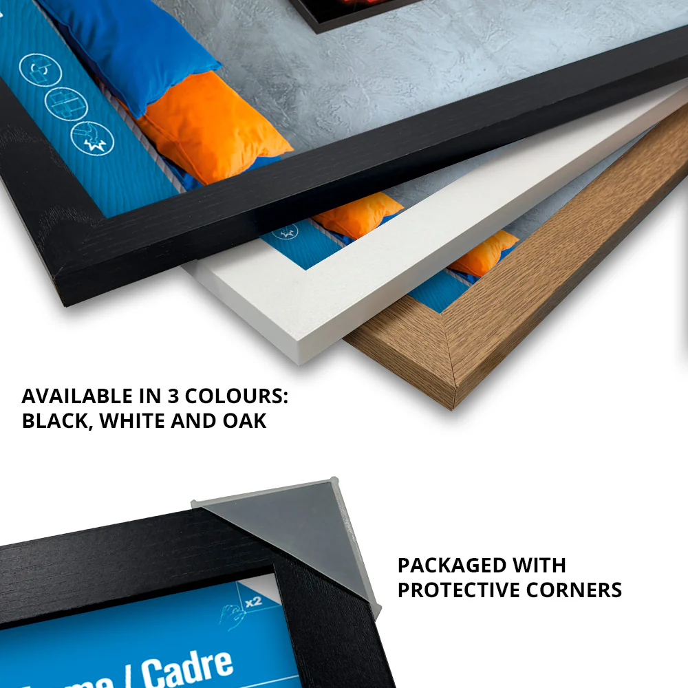 GB eye 20.5x15 Poster Frame, FSC Certified Black Wood Poster Frame - Image 7