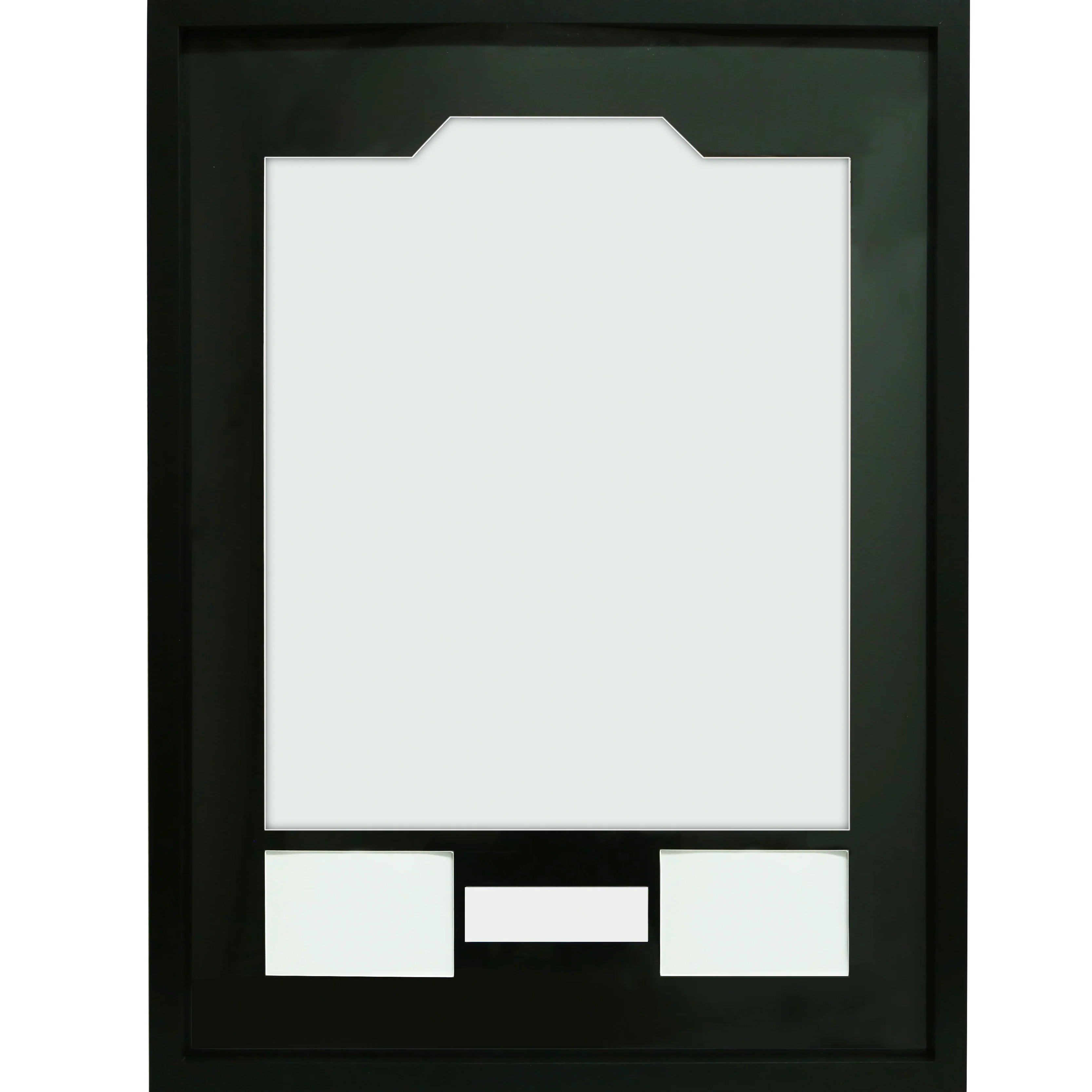 GB eye 23.6" x 31.4" Shirt Collector Frame, FSC Black Wood Shirt Frame, Scratch Proof Glazing, Vertical Wall Mounting, Set of 2 - Image 3