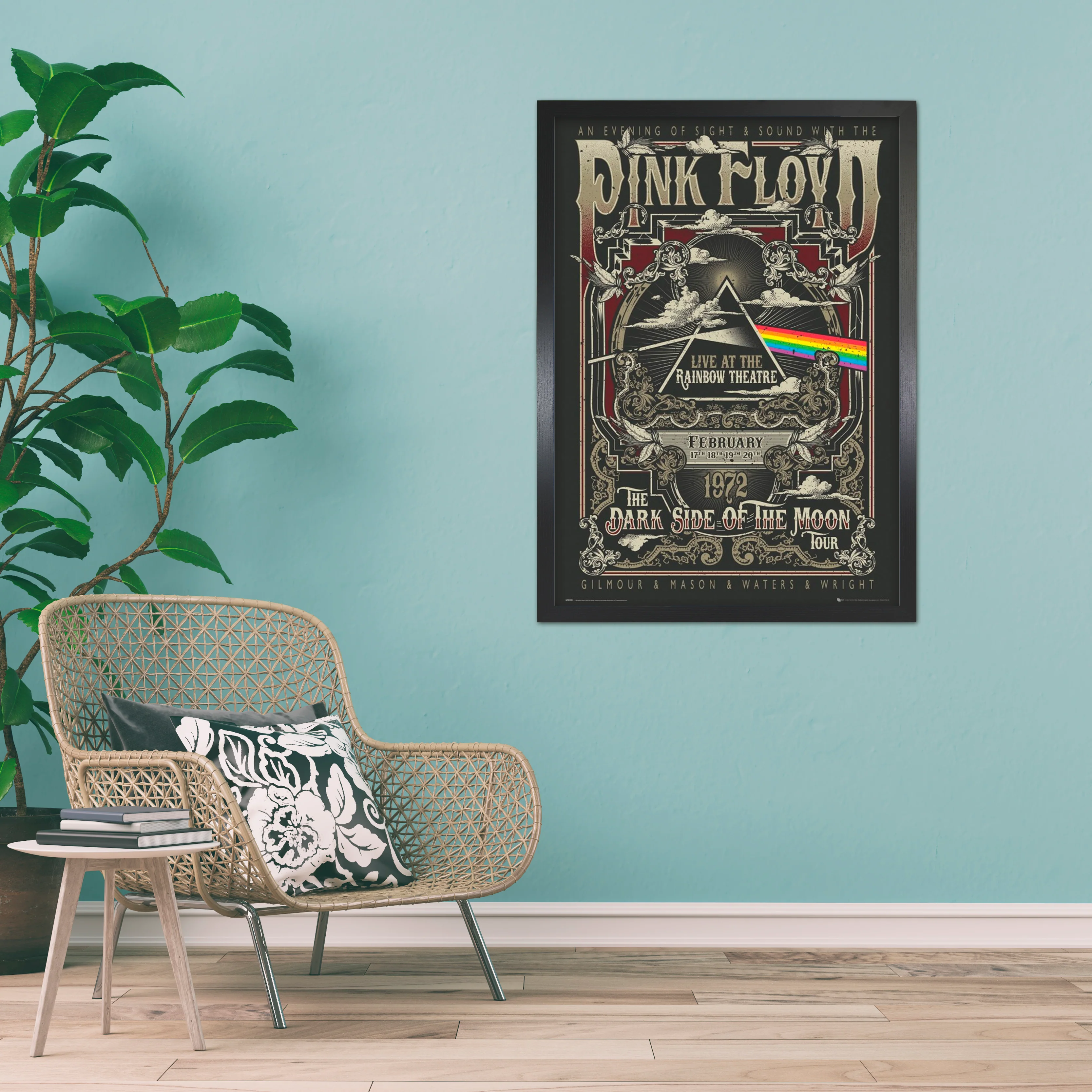 GB eye 33x23 Poster Frame, FSC Certified Black Wood Poster Frame, Scratch Proof Glazing, Vertical and Horizontal Wall Mounting, Set of 2 - Image 3
