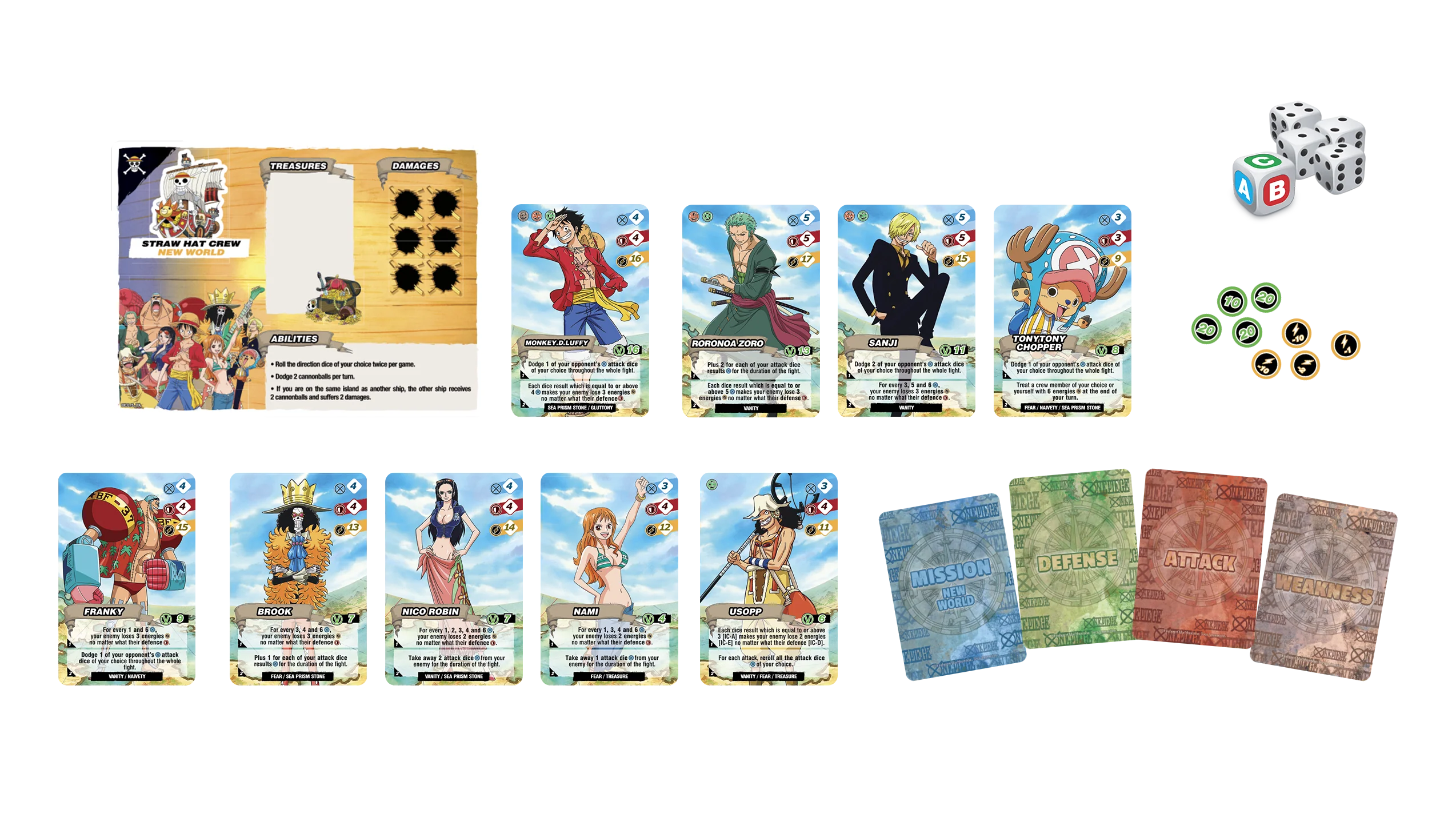 One Piece Adventure Island | Board Game | from TOPI Games | Assemble Your Pirate Crew and Sail The High Seas with Luffy and The Strawhats | 2-8 Players | 30-45 Min | Ages 8+ - Image 5