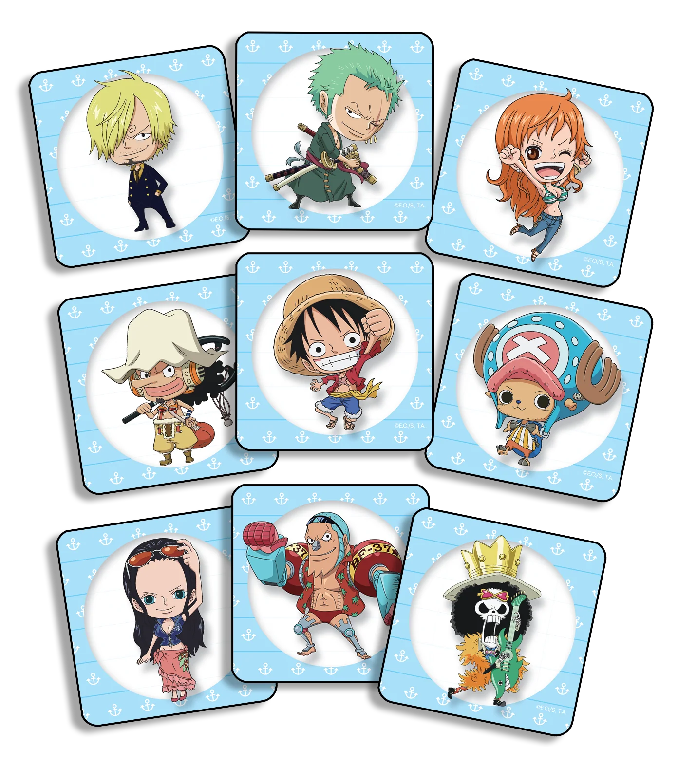 Topi Games One Piece Remember Challenge| Board Game | from 2-8 Players | 15-20 Min | Ages 7+ Anime Merch Gift Memory Game - Image 3